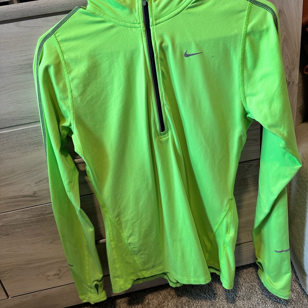 Nike Dri-FIT Neon Green Hoodie
